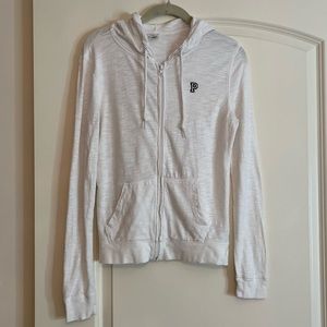 Pink Victoria’s Secret Zip Up Hoodie